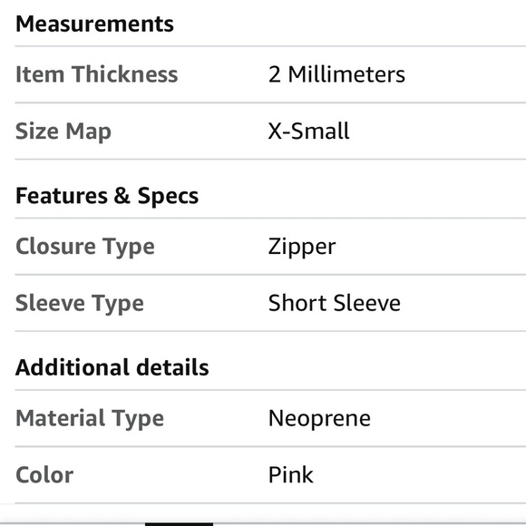 NWOT Seaskin Wet Suit for Girls Size 8 - Picture 11 of 13